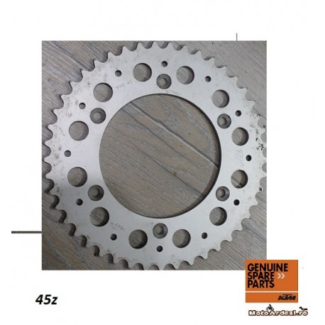 Pinion Spate Ktm 45 dinti -Aluminiu