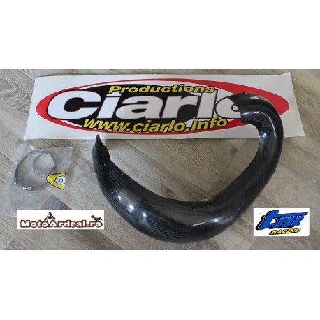 Protectie Rezonator Carbon Ciarlo Extra Large Ktm 250/300 2t 04/16 Fresco Exhaust
