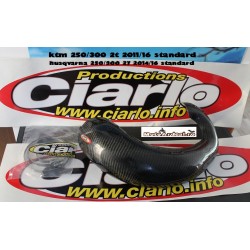 Protectie Rezonator Carbon Ciarlo Extra Large Ktm 250/300 2t 2004/16