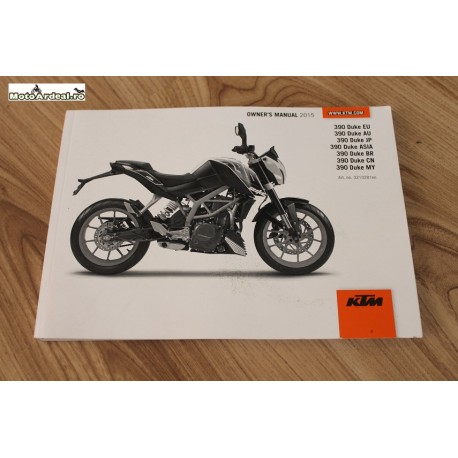 Carta Utilizare Ktm Duke 390