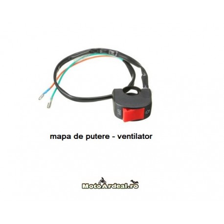 Buton Ventilator - Mapa de putere