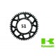 Pinion Spate Otel Kawasaki 51 Dinti